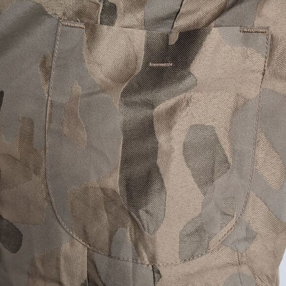 Unique Rinascimento Camo Khaki Blazer Size S - Picture 6 of 11